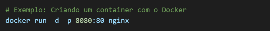 comando para docker