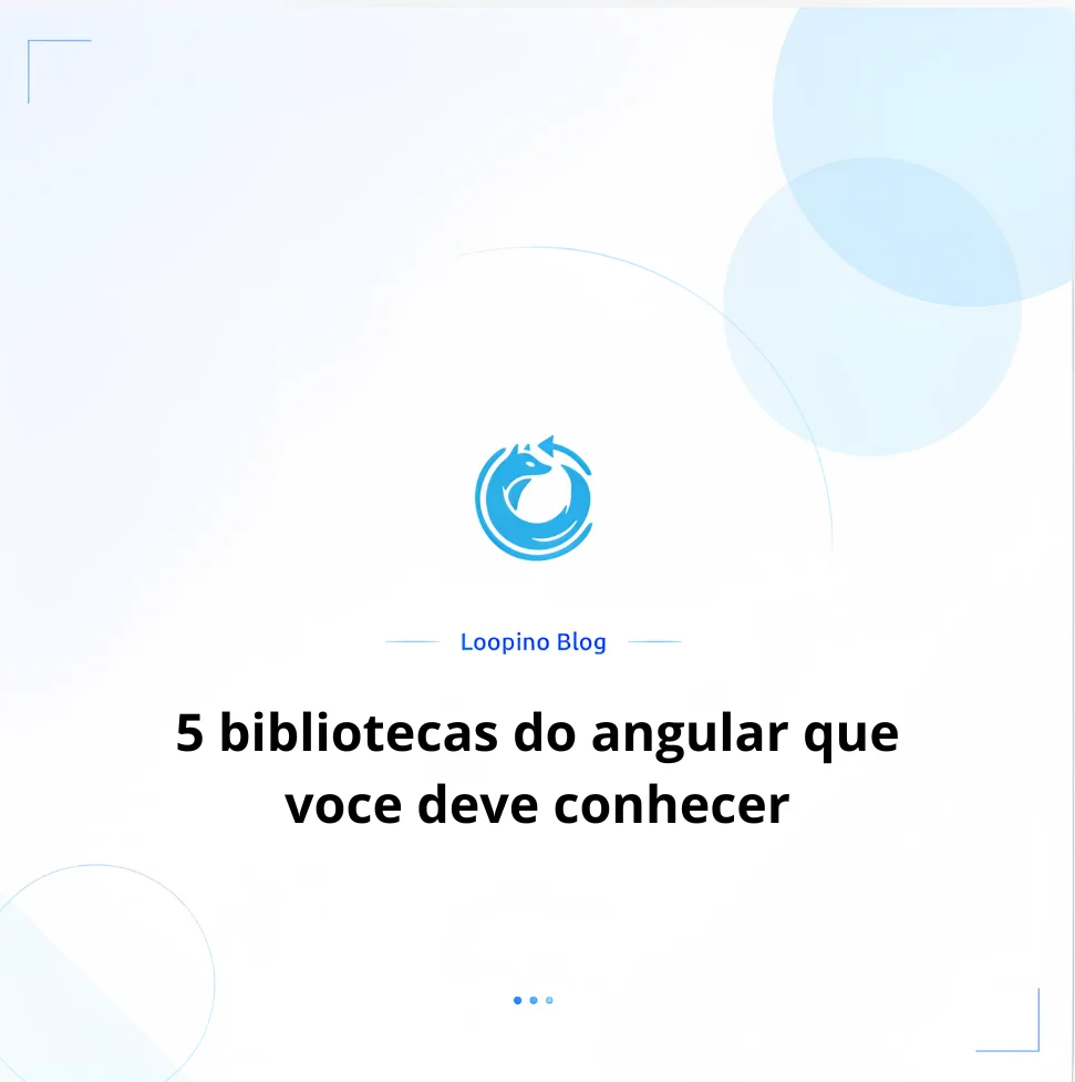 5 bibliotecas do angular que voce deve conhecer