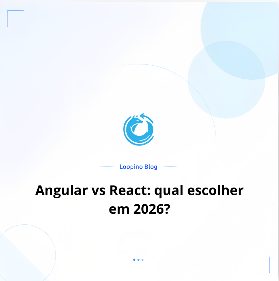 Angular vs React: qual escolher em 2026?