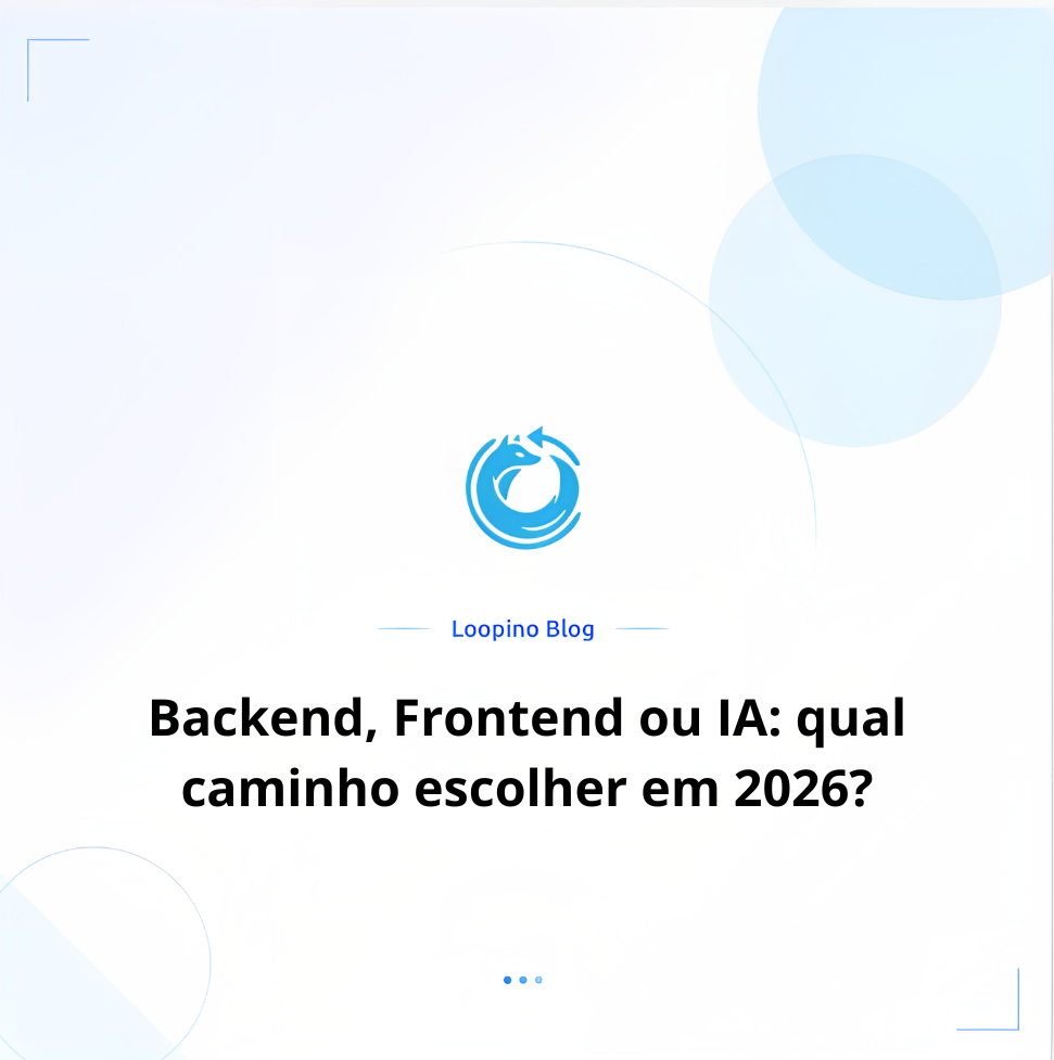 Backend, Frontend ou IA: qual caminho escolher em 2026?