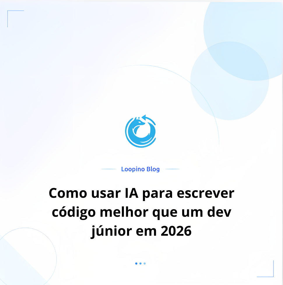 Como usar IA para escrever código melhor que um dev júnior em 2026
